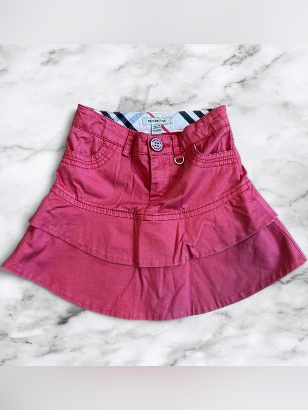 Girls Burberry Skirt